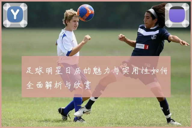 足球明星日历的魅力与实用性如何全面解析与欣赏