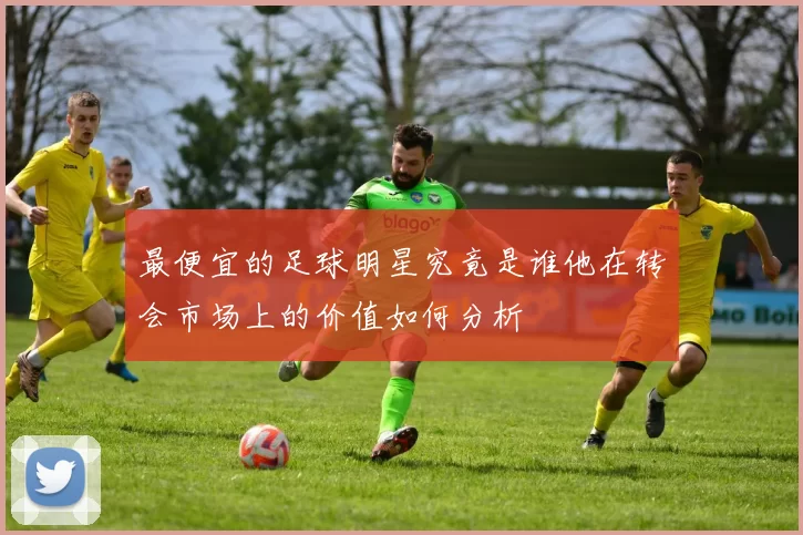 最便宜的足球明星究竟是谁他在转会市场上的价值如何分析